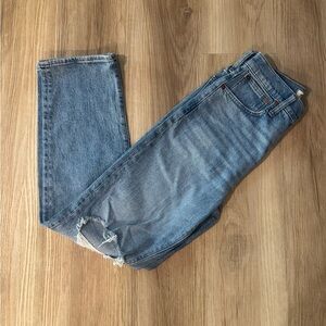 MADEWELL The Perfect Vintage Straight Jean. Size 25. NWT!